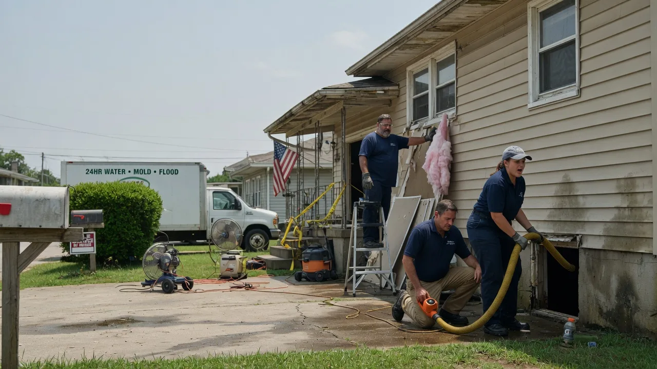 Water Damage Repair in South Boston, VA near me